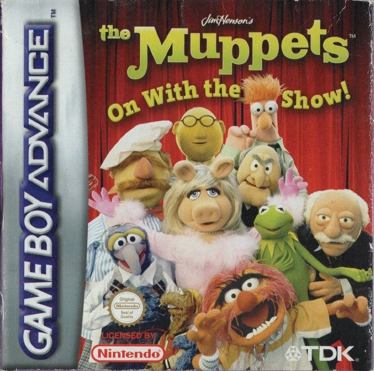 Game Boy-The Muppets: On with the Show! (In doos) Tweedehands