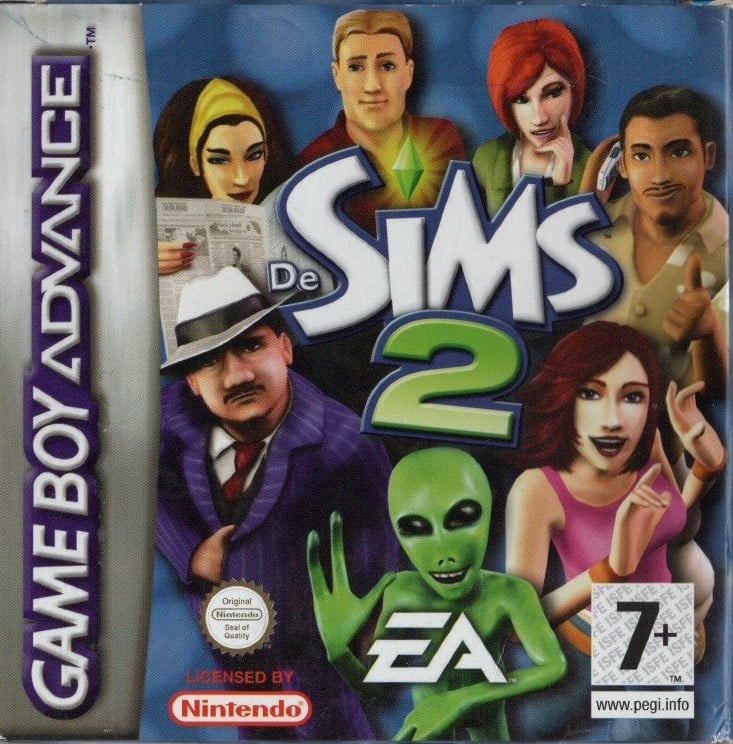 Game Boy-The Sims 2 (In doos) Tweedehands