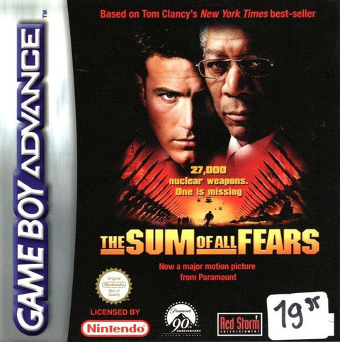 Game Boy-The Sum Of All Fears (In doos) Tweedehands