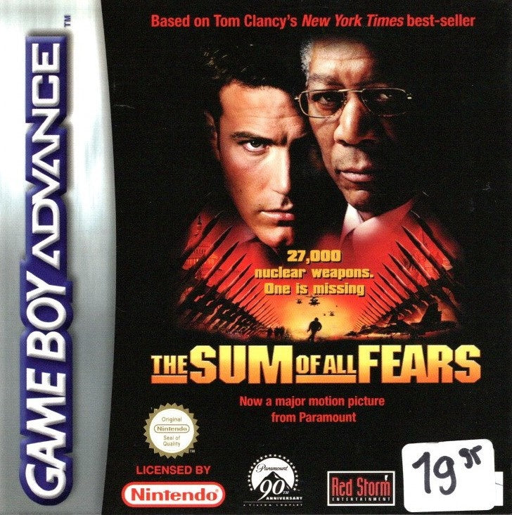 Game Boy-The Sum Of All Fears (In doos) Tweedehands