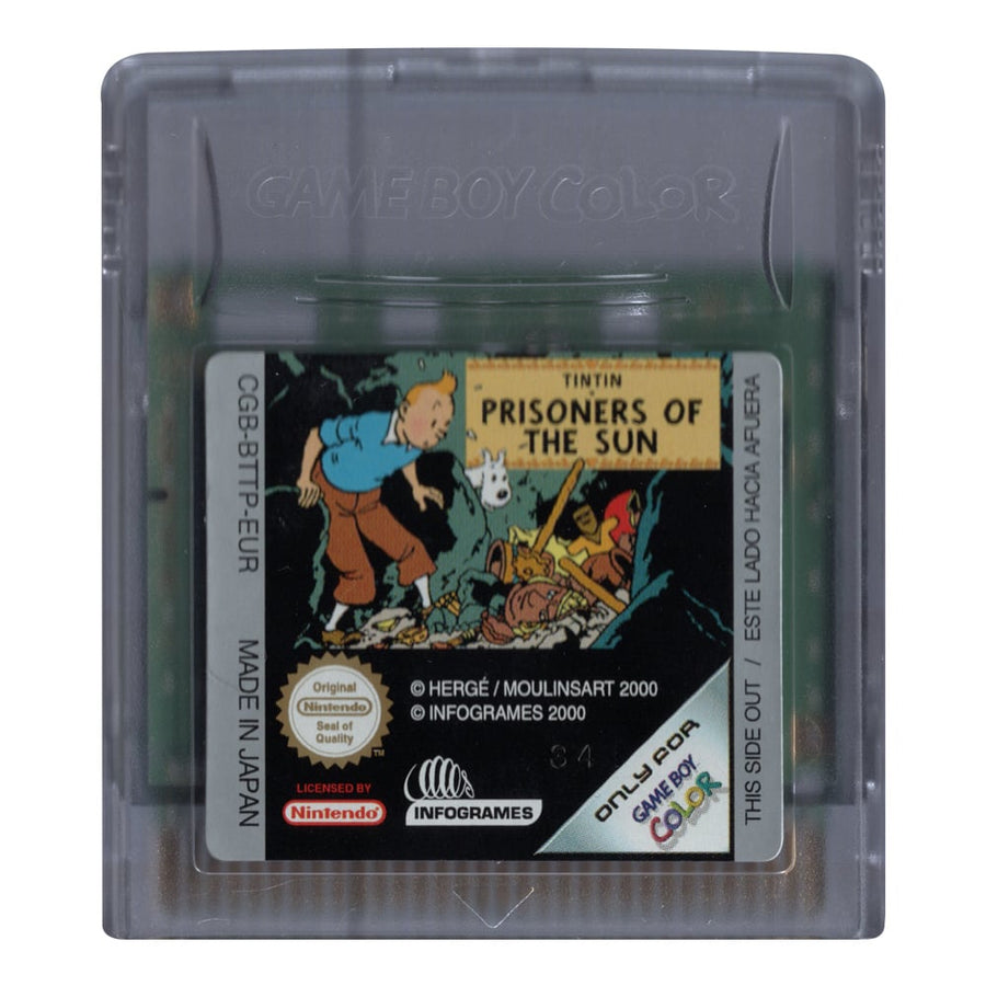 Game Boy-Tintin: Prisoners of the Sun (Losse cassette) Tweedehands