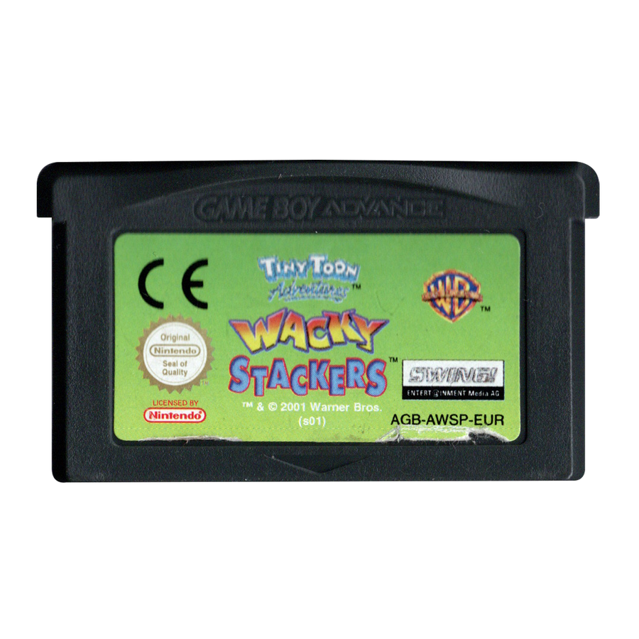 Game Boy-Tiny Toon Adventures - Wacky Stackers (Losse Cassette) Tweedehands