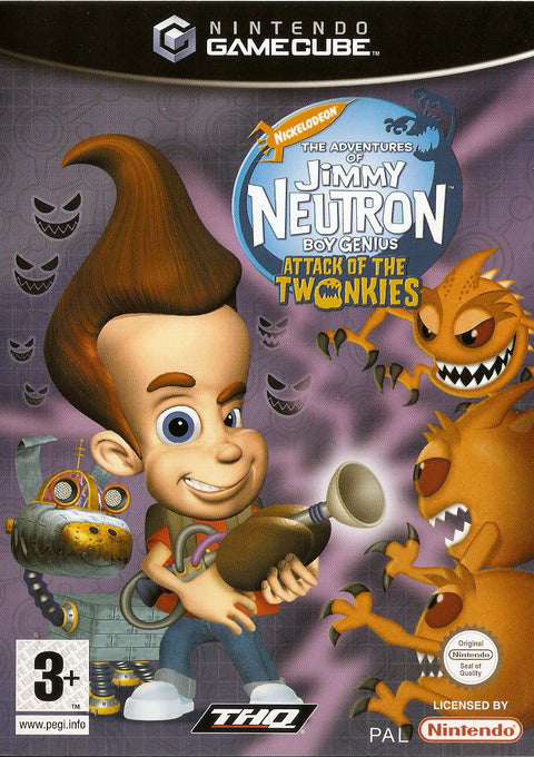 Gamecube-Jimmy Neutron: Attack of the Twonkies Tweedehands