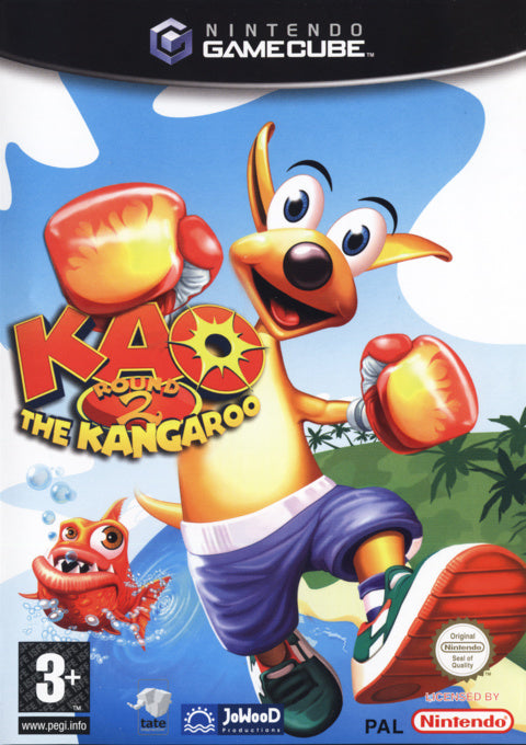 Gamecube-Kao the Kangaroo Round 2 Tweedehands