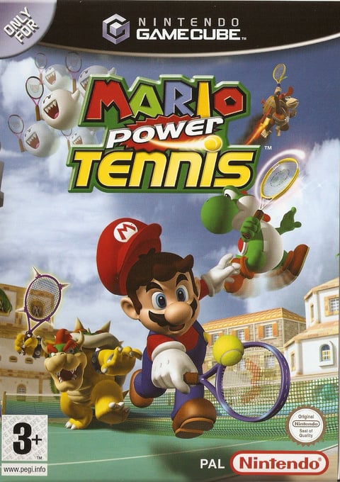 Gamecube-Mario Power Tennis Tweedehands