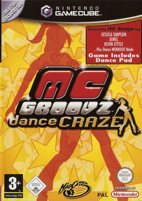Gamecube-MC Groovz Dance Craze Tweedehands