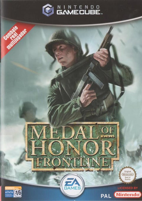 Gamecube-Medal of Honor: Frontline Tweedehands