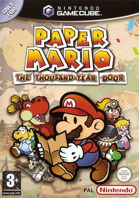 Gamecube-Paper Mario: The Thousand-Year Door Tweedehands