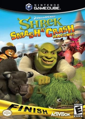 Gamecube-Shrek Smash n' Crash Racing Tweedehands
