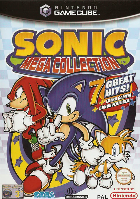 Gamecube-Sonic Mega Collection Tweedehands