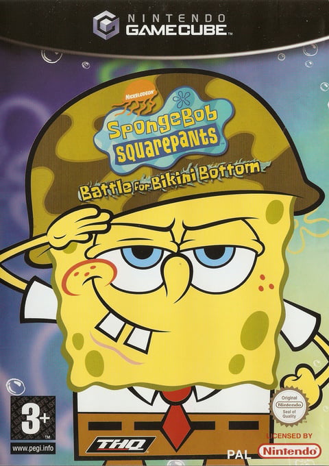 Gamecube-SpongeBob SquarePants: Battle for Bikini Bottom Tweedehands