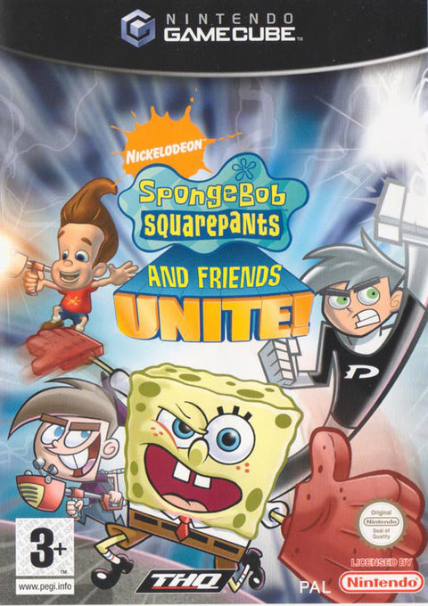 Gamecube-SpongeBob SquarePants & Friends: Unite! Tweedehands