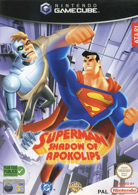 Gamecube-Superman: Shadow of Apokolips Tweedehands