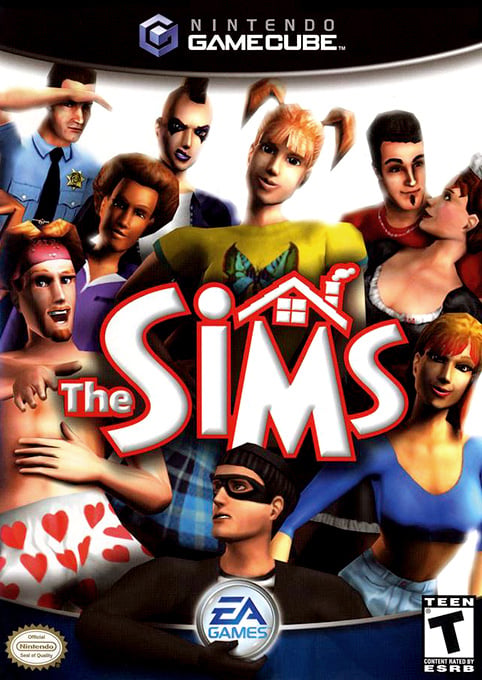 Gamecube-The Sims Tweedehands