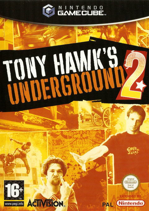 Nintendo GameCube Tony Hawk's Underground 2, doos voorkant, tweedehands