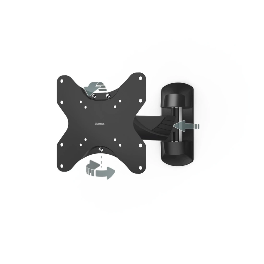 Hama-TV-Muur Beugel - Full Motion - TV's tot 122 cm (Nieuw)