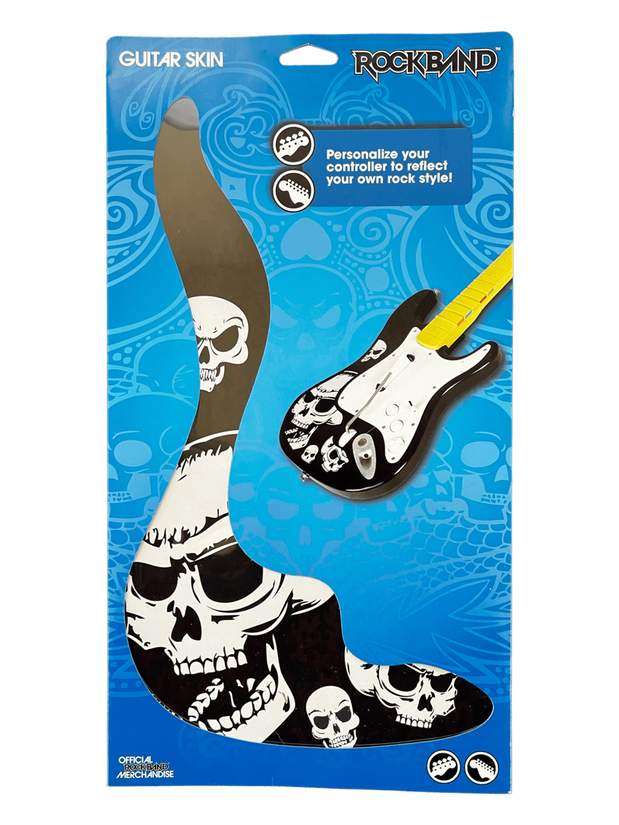 Harmonix-Guitar Skin voor Rockband Gitaar - Skulls (Nieuw)