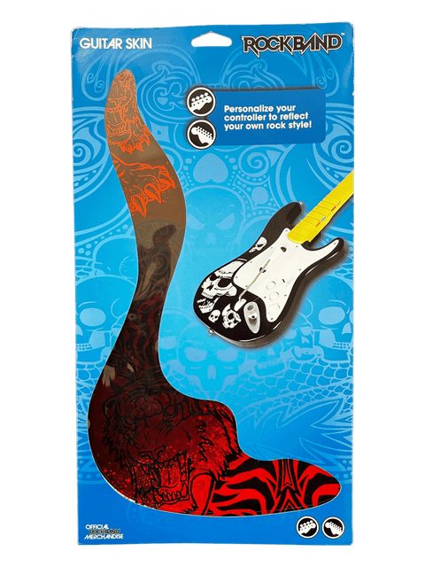 Harmonix-Guitar Skin voor Rockband Gitaar - Tigers (Nieuw)
