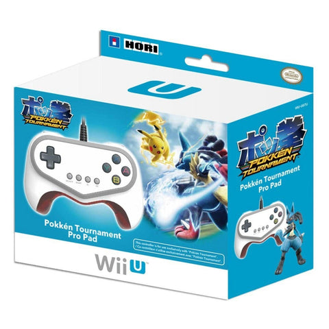 Hori-Pokken Tournament Pro Pad / Controller voor Nintendo Wii U (Nieuw Geseald)