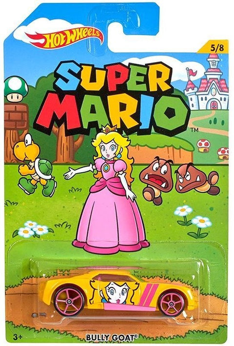 Hot Wheels-Super Mario 5/8 - Princess Peach (Nieuw)