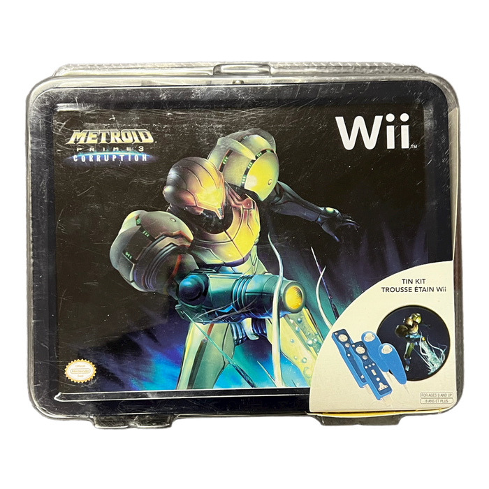 Metroid Prime 3 Corruption Tin Kit voor Nintendo Wii