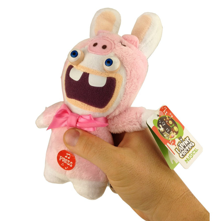 Jemini-Raving Rabbids Knuffel met Geluid - 18 cm (Nieuw)