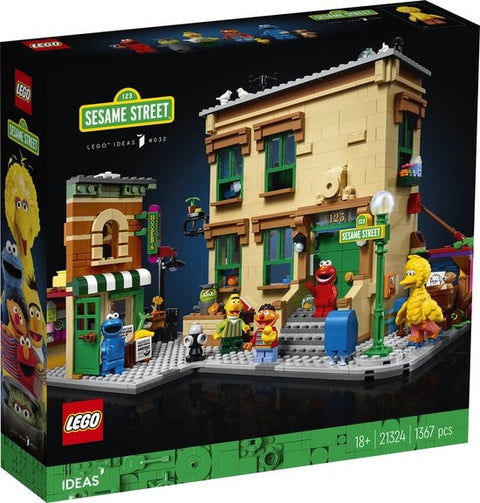 LEGO-Ideas 123 Sesame Street - 21324 (Nieuw)