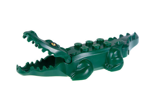 LEGO-Krokodil - Donker Groen Tweedehands