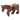 LEGO-Paard Bruin (Reddish Brown Horse) Tweedehands