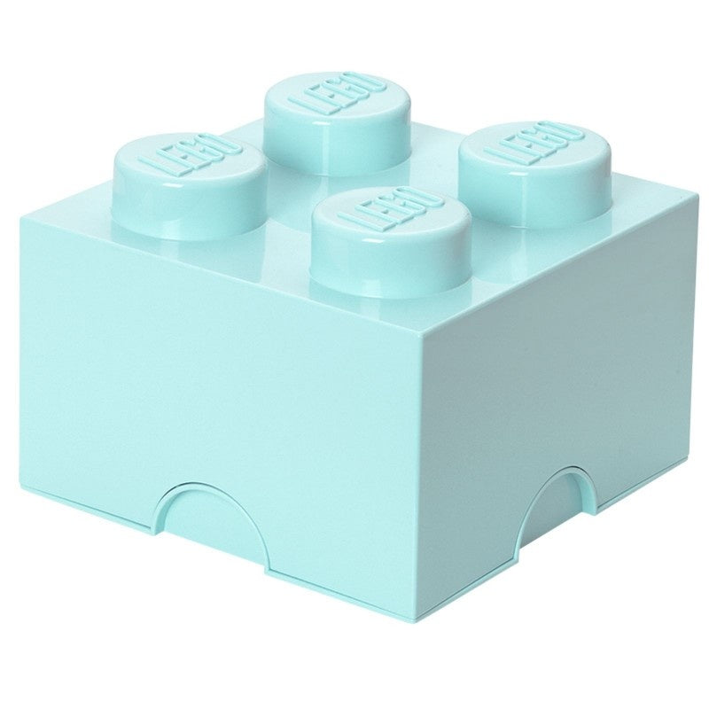 LEGO-Storage Brick / Opbergbox 2x2 Aqua Design Edition - Licht Blauw Tweedehands