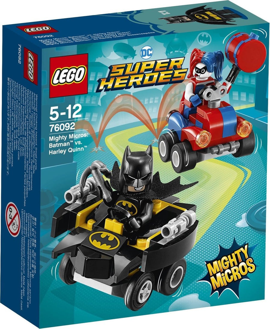 LEGO-Super Heroes Mighty Micros: Batman vs. Harley Quinn - 76092 (Nieuw)