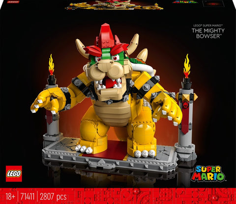 LEGO-Super Mario - De machtige Bowser - 71411 (Nieuw in beschadigde verpakking)-tweedehands
