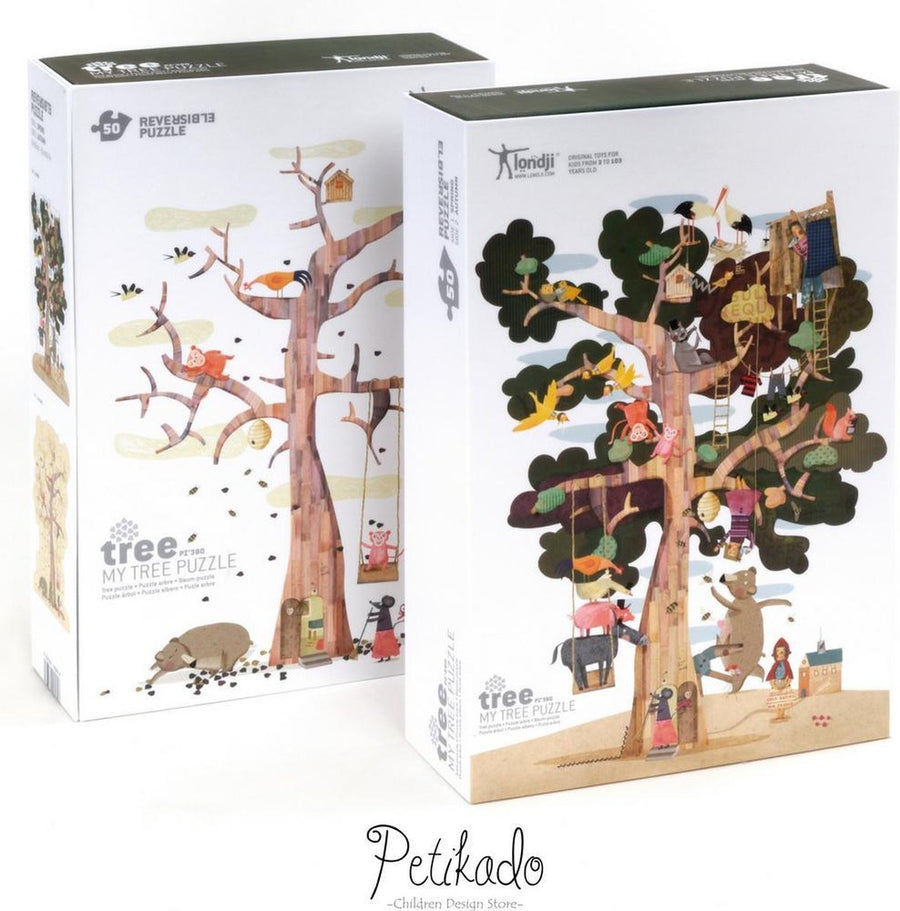 Londji-Omkeerbare Boom Puzzel (Nieuw)