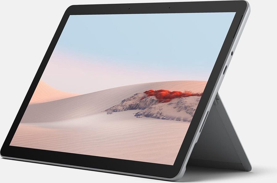 Microsoft-Surface Go 2 Tablet - Intel Pentium Gold - 10.5 inch - 64GB - Platinum Tweedehands