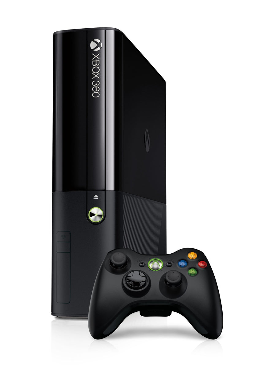 Microsoft-Xbox 360 E Console - Zwart Tweedehands