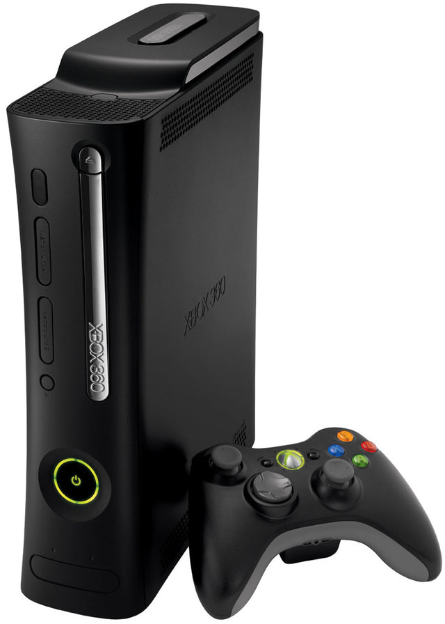 Microsoft Xbox 360 Elite console, zwart, tweedehands
