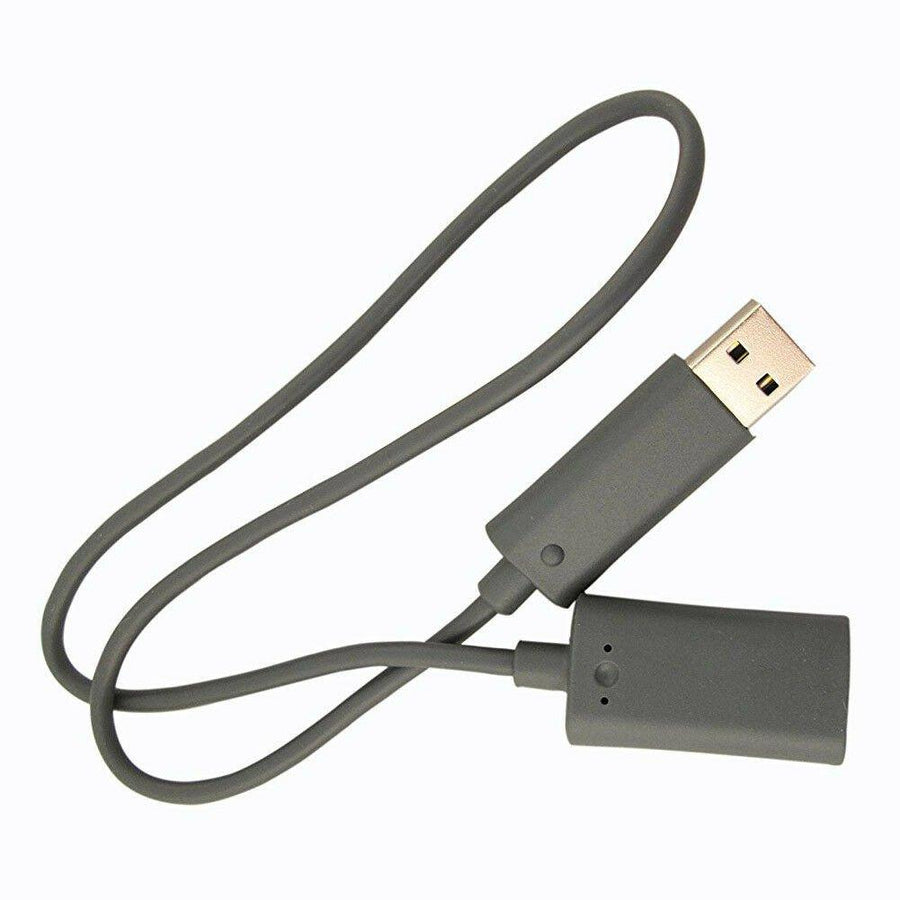 Microsoft Xbox 360 Kinect verlengkabel, grijs, korte kabel met stekker en aansluiting, tweedehands