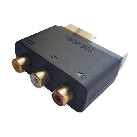 Microsoft-Xbox 360 Scart Blokje - Zwart Tweedehands