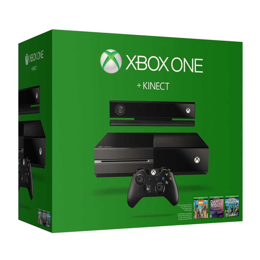 Microsoft-Xbox One - 500 GB Console + Kinect - Zwart (In doos) Tweedehands