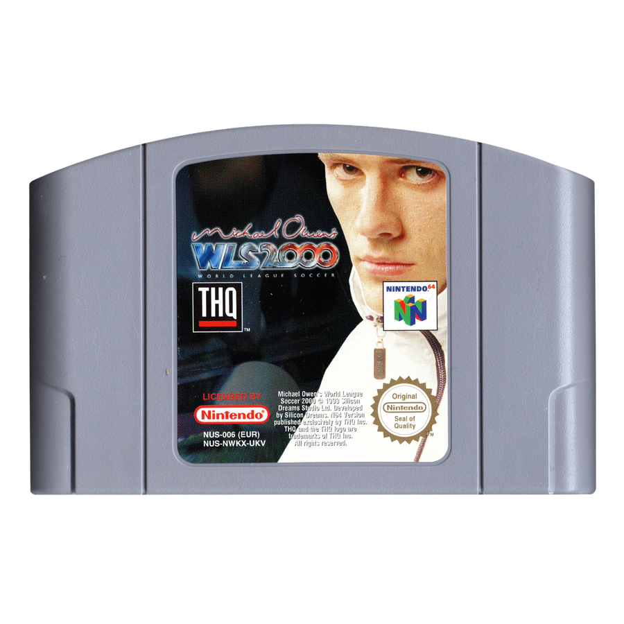 N64-Michael Owen's WLS 2000 (Losse Cassette) Tweedehands