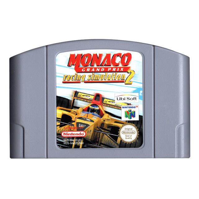 Nintendo 64 Monaco Grand Prix Racing Simulation 2, losse cassette, tweedehands