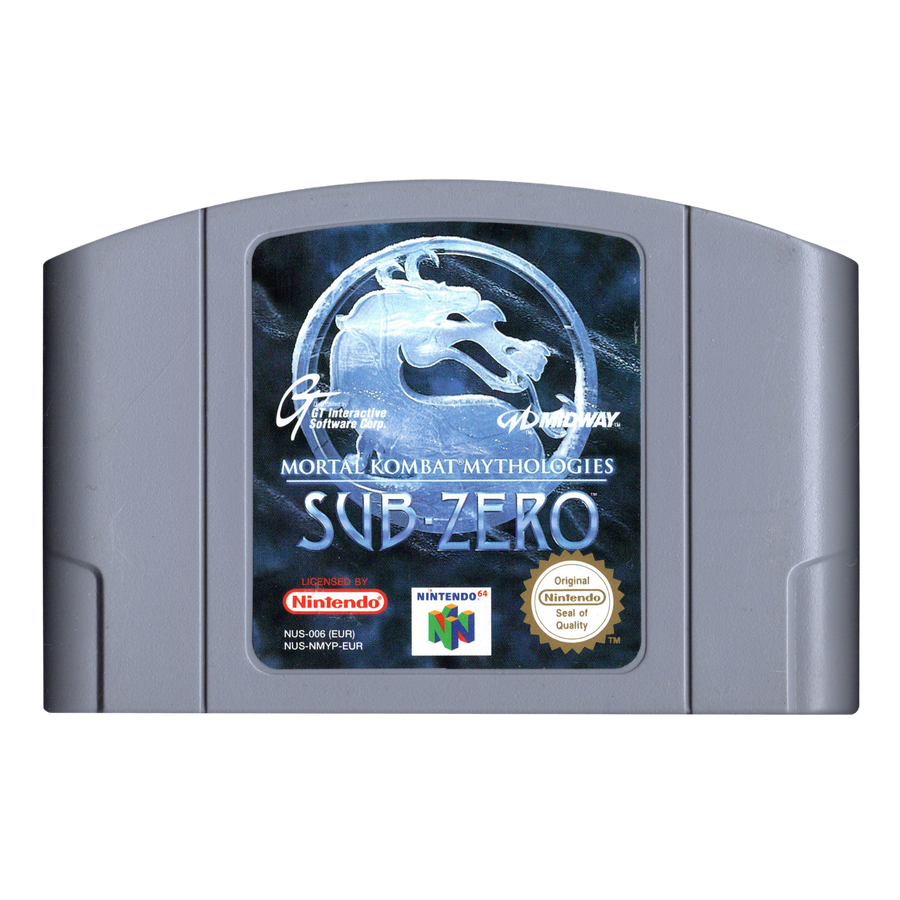 N64-Mortal Kombat Mythologies - Sub-Zero (Losse Cassette) Tweedehands