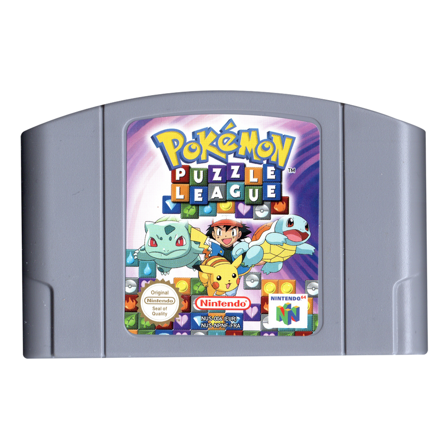 N64-Pokemon Puzzle League (Losse Cassette) Tweedehands
