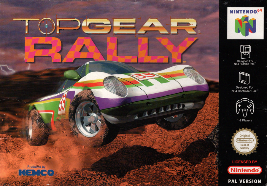 N64-Top Gear Rally (In doos) Tweedehands