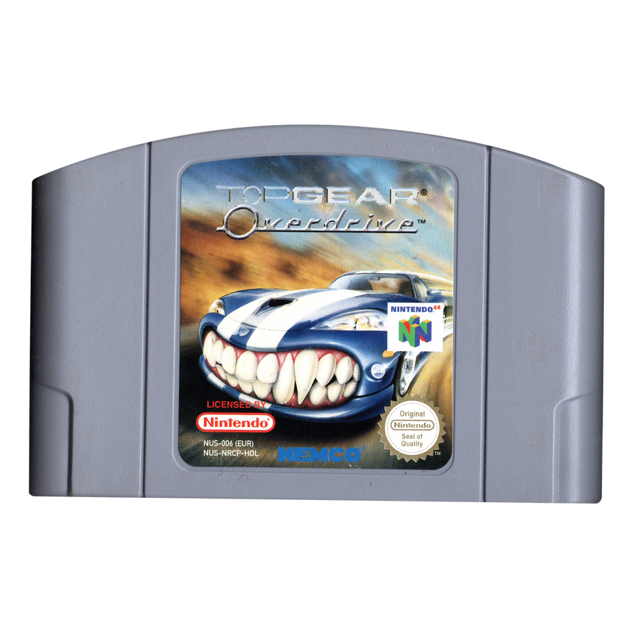 N64-Topgear - Overdrive (Losse Cassette) Tweedehands