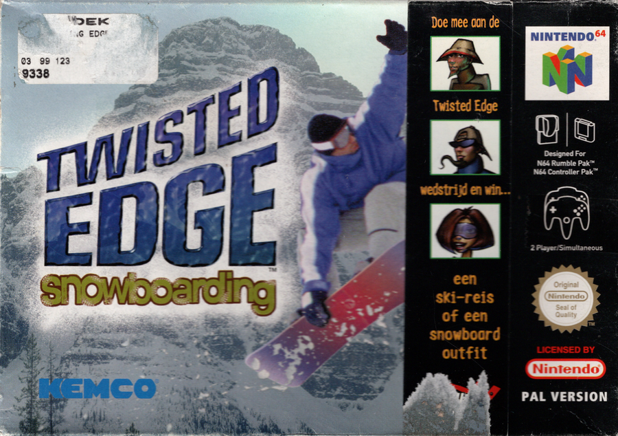 N64-Twisted Edge Snowboarding (In doos) Tweedehands