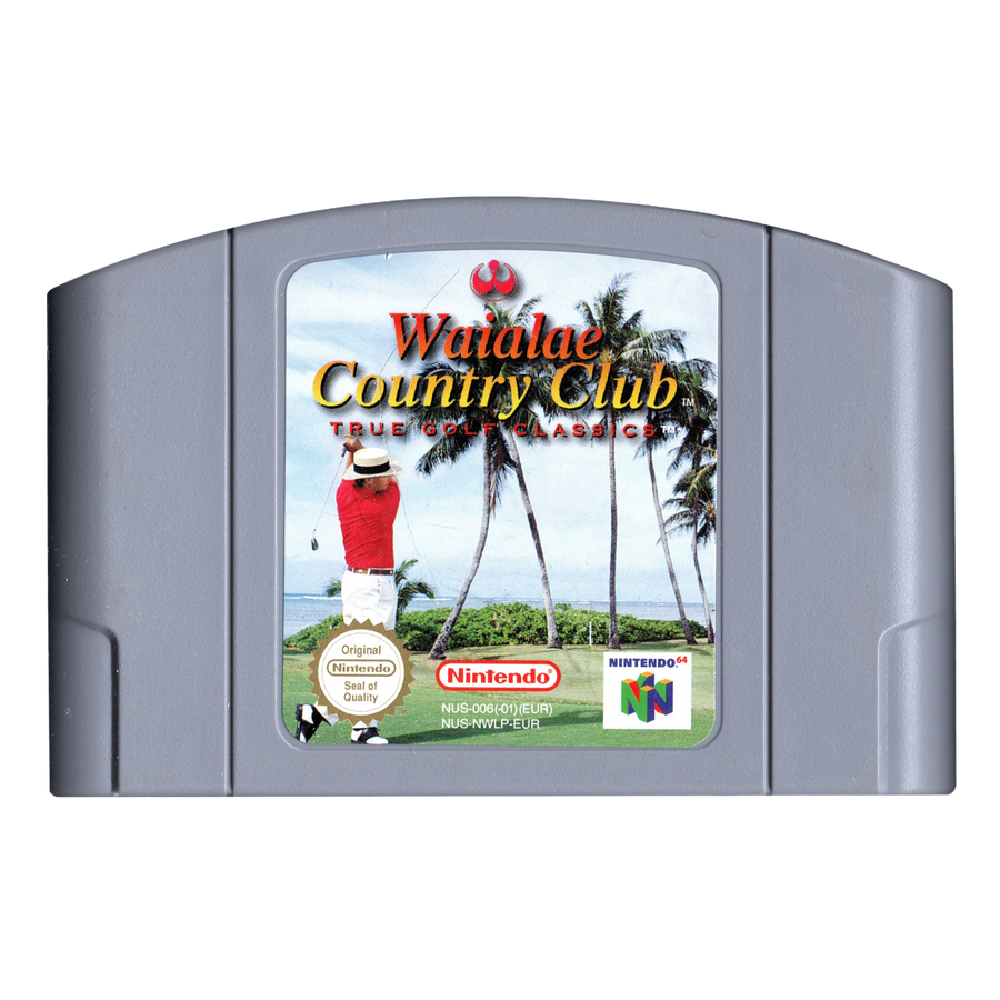 N64-Waialae Country Club - True Golf Classics (Losse Cassette) Tweedehands