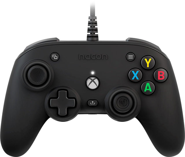Nacon Pro Compact controller Xbox One, zwart, voorkant, tweedehands