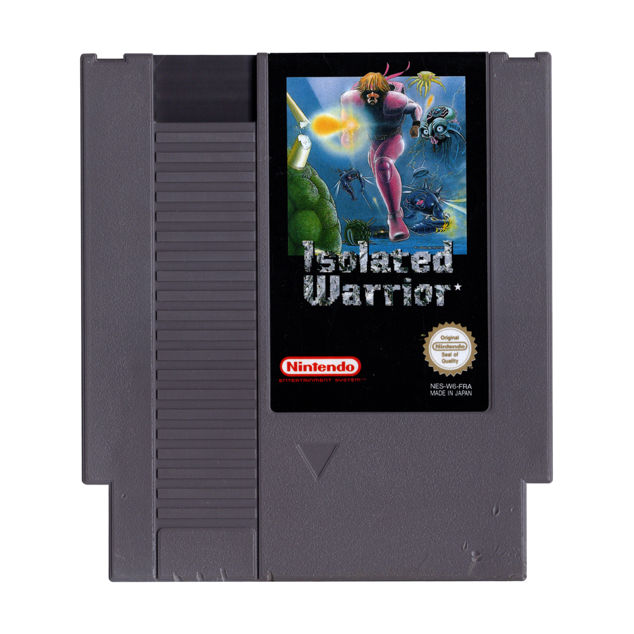 NES-Isolated Warrior (Losse Cassette) Tweedehands
