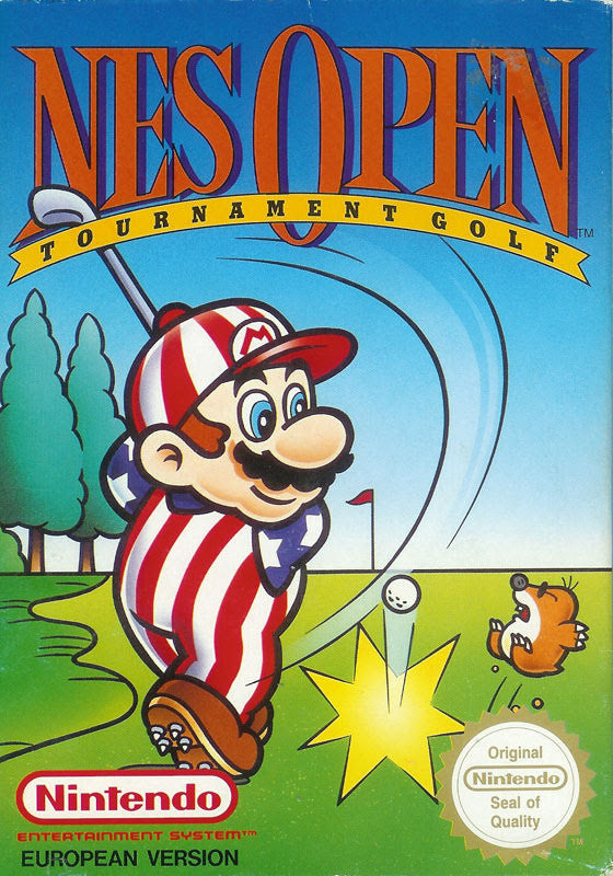 NES-NES Open Tournament Golf (In doos) Tweedehands